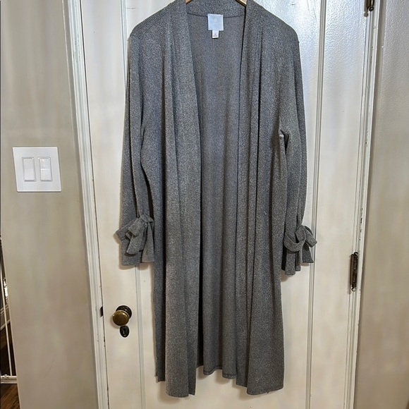 Sunday Heather Gray Knit Sweater - Picture 1 of 5